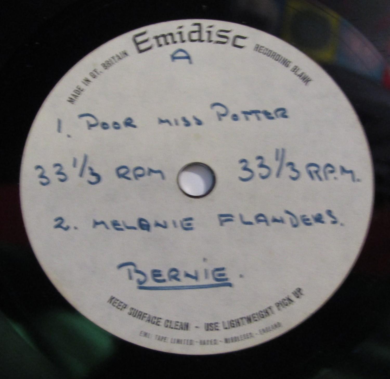 Two Acetates both formerly the property of Cavern Club DJ Bob Wooler - Image 5 of 6