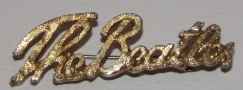 The Beatles original pin brooch