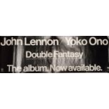 John Lennon Double Fantasy Promotional Poster