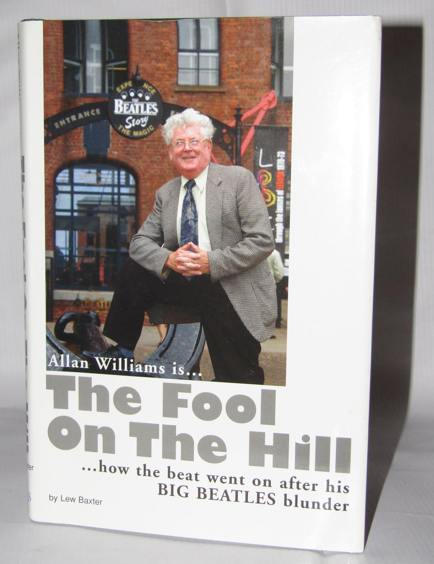 The Fool On The Hill book signed by Allan Williams