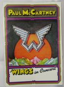 Paul McCartney & Wings 1975 UK Tour Programme