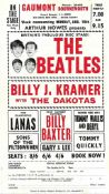 The Beatles Gaumont Bournemouth 19th August 1963 Handbill complete with booking slip