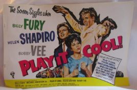 Play It Cool 1962 film publicity campaign book features Billy Fury & Helen Shapiro