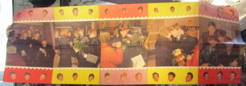 The Beatles Boyfriend Big Beat Extra Poster formerly the property of Hunter Davis The Beatles