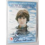 George Harrison Living In The Material World DVD signed by Olivia Harrison