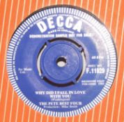 The Pete Best Four Why Did I Fall In Love With You Demo Single and The Pete Best Four Fan Club Items