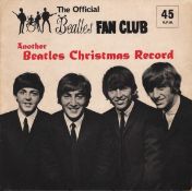 1964 Beatles Fan Club Christmas Record with picture sleeve