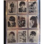 The Beatles complete set of AB&C chewing gum cards, No1-60 UK 1964