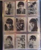 The Beatles complete set of AB&C chewing gum cards, No1-60 UK 1964
