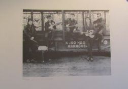 Astrid Kirchherr The Beatles Hamburg Fun Fair, signed limited edition print, No. 426/1500