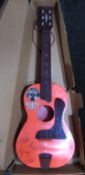 The Beatles Big Six? guitar manufactured by Selcol complete with original box UK 1964