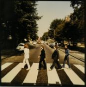 The Beatles Abbey Road 8th August 1969 and 6 photographs of The Beatles were taken on the Crossing