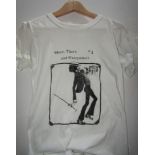 Promotion t-shirt for the Ringo album by Ringo Starr featuring art work by Klaus Voormann, condition