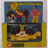 The Beatles Corgi Yellow Submarine Toy, complete with box UK 1968