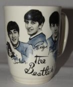 The Beatles Broadhurtt Bros Burslem Mug UK 1964