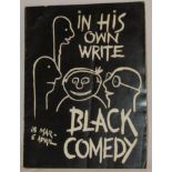 In His Own Write and Black Comedy performances at the Liverpool Playhouse between the 18th March and