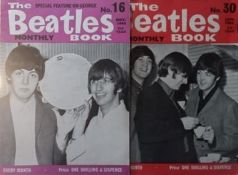 Beatles Monthlies original issues No 16 to 30