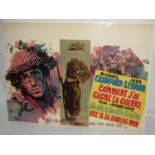 John Lennon How I Won The War Original Belgium Film Poster size approx 19 x 14 inches