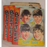 A collection of Eight Beatles NEMS Enterprise Scrapbooks, used 1964