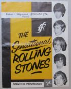 Programme for The Rolling Stones UK tour which ran from September 5th to October 11th 1964