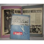 Four Scrapbooks of Beatles cuttings from the period