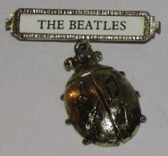 The Beatles Beetle pin brooch