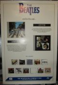 Six Beatles Promotional Poster including 20 Greats Hits, Beatles Ballads & The Beatles Ready