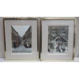 Tom Dodson - pair of pencil signed limited edition framed polychrome prints, both with blind