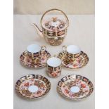 Parcel of late Victorian Davenport Imari palette teaware, pattern no. 2614. Approx. 8 pieces