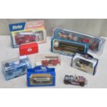 Parcel of mainly boxed die-cast vehicles including Dinky, Corgi etc