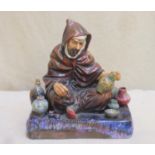 Royal Doulton glazed ceramic figure - The Potter, HN 1493 19cm