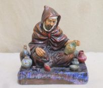 Royal Doulton glazed ceramic figure - The Potter, HN 1493 19cm