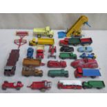 Quantity of loose 1950's vehicles, mostly Dinky