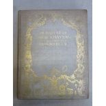 Gilded hardback volume - Rubaiyat of Omar Khayyam, illustrations by Edmund Dulac, printed from the