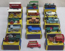 Collection of 1950's boxed Lesney models of yesteryear vehicles