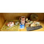 A quantity of mixed oriental and other items together with a quantity of pictures.