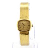 A vintage lady's Rolex 18ct yellow gold wrist watch.