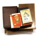 An early viewer and slides, cigarette cards, playing cards, boardgames etc.