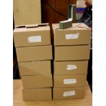 Approximately 120 unused luxury bangle boxes.