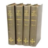 Four volumes of 'Lives of British Admirals and other Eminent British Seamen' by John Campbell,