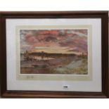 Sir David Murray RA (1849 - 1933) A limited edition framed print signed by the artist and dated