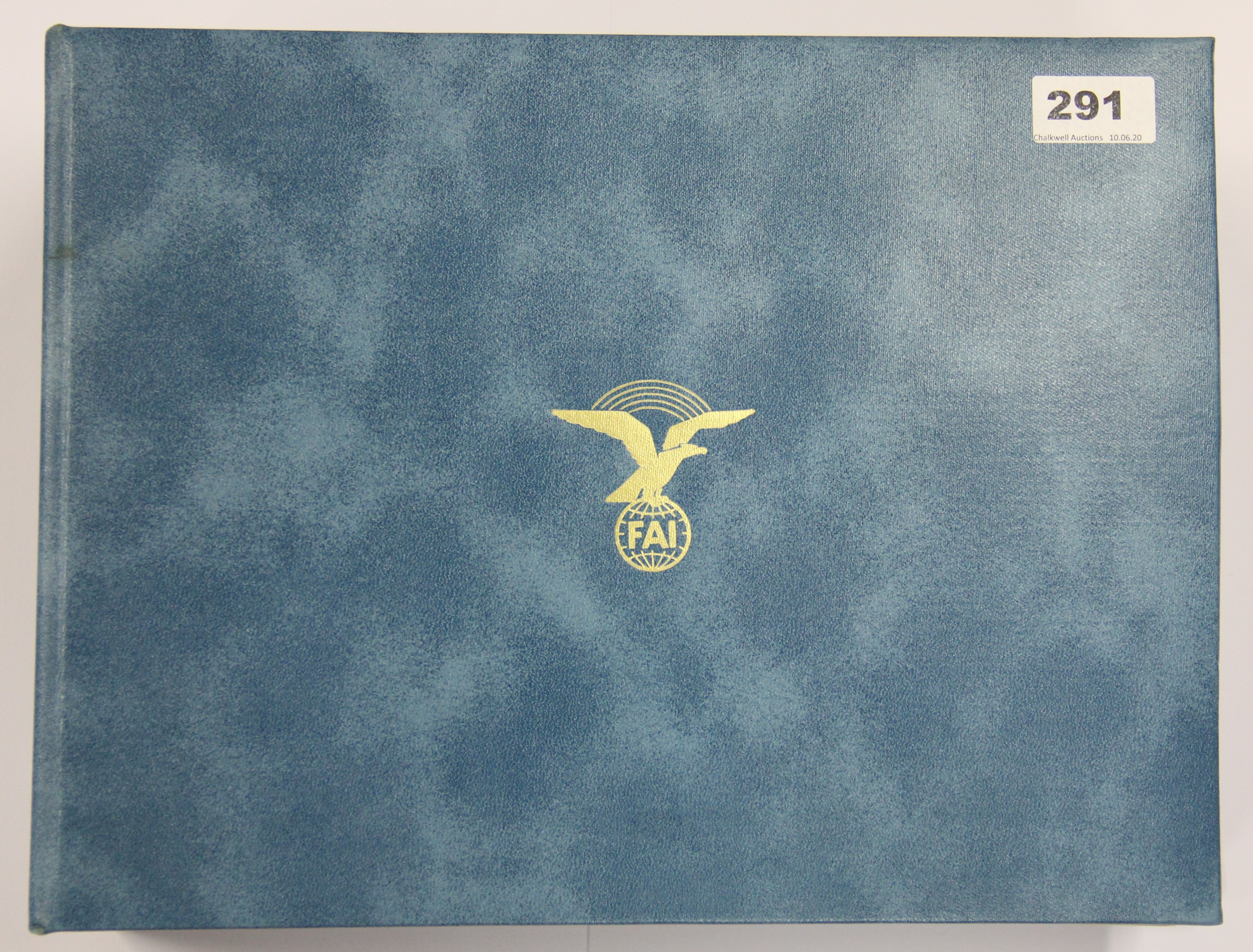 A large album of 'The history of Aviation' first day cover stamps.