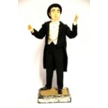 A Vesta Tilley music hall figure, H. 33cm.