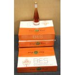 Four boxes of Bes Can Rich rose wine, each box contains 6 bottles.