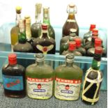 A quantity of vintage alcohol.