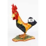 A "Pets with personality" figure of a cockerel, H. 25cm. Condition: good.