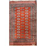 A finely hand woven Persian wool rug, 121 x 180cm.