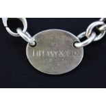 A hallmarked 925 Tiffany & Co. silver necklace, L. 40cm.