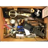 A box of mixed interesting small items.