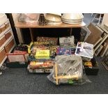 A very large quantity of vintage games and toys.